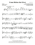 Come Before the Giver (arr. Jon Paige) - Flute 1 & 2