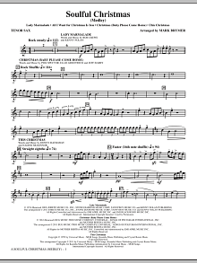 A Soulful Christmas - Tenor Sax 