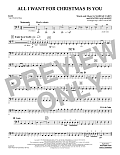 All I Want for Christmas Is You (arr. Larry Moore) - Bass