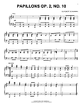 Papillons, Op. 2, No. 10 "Waltz Vivo"