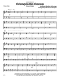 Criancas Da Canoa (Canoe Children) - Piano Accompaniment