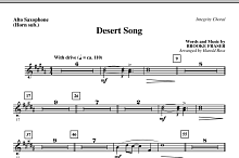 Desert Song - Alto Sax (Horn sub.) 