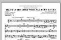 Trust In The Lord With All Your Heart - Bb Trumpet 1