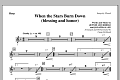 When The Stars Burn Down (Blessing And Honor) - Harp
