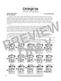 Change Up (based on I Got Rhythm by George Gershwin) - Guitar Chord Chart