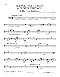 Silence, Frost & Snow (A Winter Triptych) - Cello