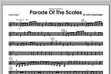 Parade Of The Scales - Violin 2 