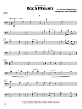 Bach Minuets - Cello