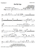 On My Lips - Trombone 1 & 2