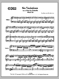 Variations (6) On A Duet By Paisiello, Woo 70