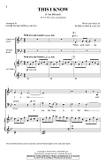 This I Know (I Am Blessed) (arr. Charles McCartha)