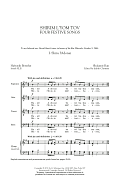 Shirim L'Yom Tov: Four Festive Songs