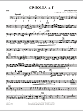 Sinfonia In F - String Bass