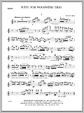 Suite For Woodwind Trio (Opus 46) - Flute