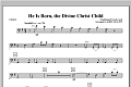 He Is Born, the Divine Christ Child - Cello