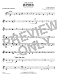 Chorale from Jupiter - Eb Baritone Saxophone