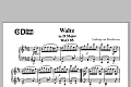 Waltz In D Major, Woo 85