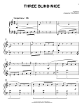 Three Blind Mice [Classical version] (arr. Phillip Keveren)