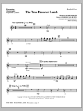 The True Passover Lamb - Percussion