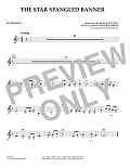The Star Spangled Banner - Bb Trumpet 1