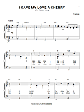 I Gave My Love A Cherry (The Riddle Song)