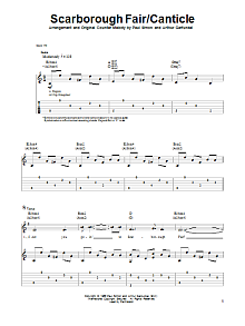 Scarborough Fair/Canticle 