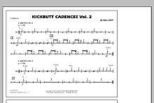 Kickbutt Cadences Vol. 2 - Cymbals 
