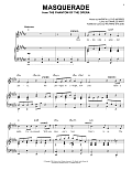 Masquerade (from The Phantom Of The Opera)