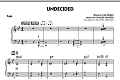 Undecided - Piano