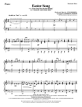 Easter Song - Piano