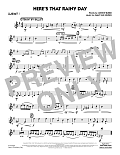 Here's That Rainy Day - Clarinet 1