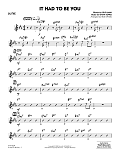 It Had to Be You (arr. Rick Stitzel) - Guitar