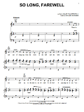 So Long, Farewell (from The Sound of Music)