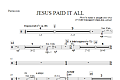 Jesus Paid It All - Percussion