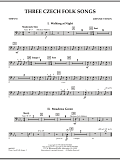 Three Czech Folk Songs - Timpani