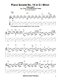 Piano Sonata No. 14 In C# Minor ("Moonlight") Op. 27 No. 2 First Movement Theme