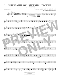 Supercalifragilisticexpialidocious (from Mary Poppins)