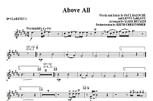 Above All - Bb Clarinet 1 
