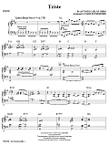 Triste - Piano