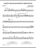 Happy Holiday/White Christmas - Percussion 1