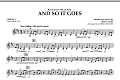 And So It Goes - Violin 3 (Viola Treble Clef)