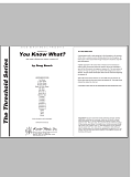 You Know What? - Full Score