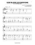 God Bless Us Everyone (from Disney's A Christmas Carol) (arr. Phillip Keveren)