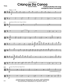 Criancas Da Canoa (Canoe Children) - Viola 