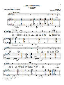 The Minstrel Boy 
