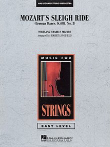 Mozart's Sleigh Ride (German Dance, K.605, No.3) - Full Score 