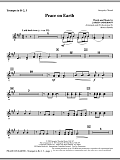 Peace On Earth - Bb Trumpet 2,3