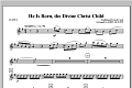 He Is Born, the Divine Christ Child - Flute 2
