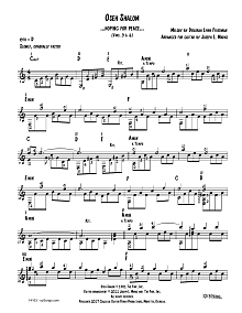 Oseh Shalom Vars 3, 4 (arr. Joe Marks) 