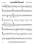 Lavender Sunset - Tuba